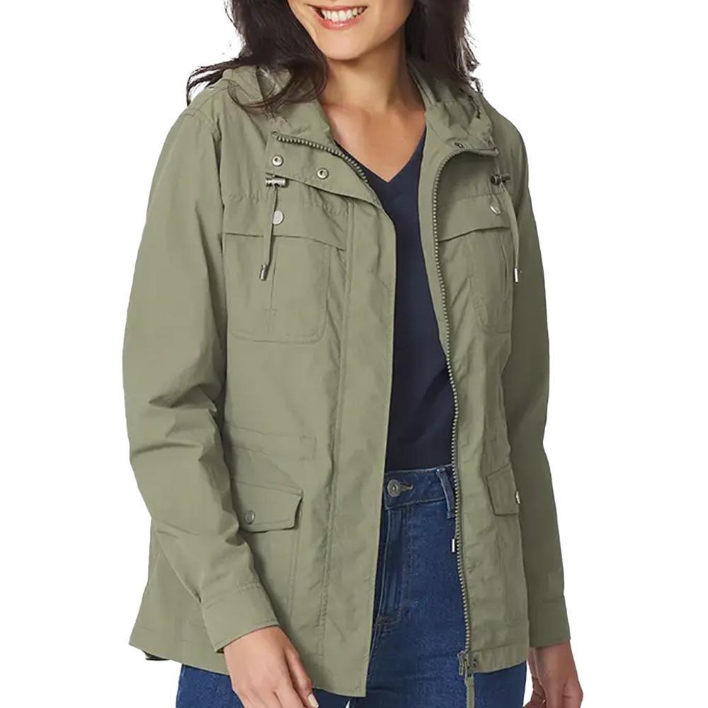 Veste Déperlante Verte Femme TBS LIANAVES pas cher