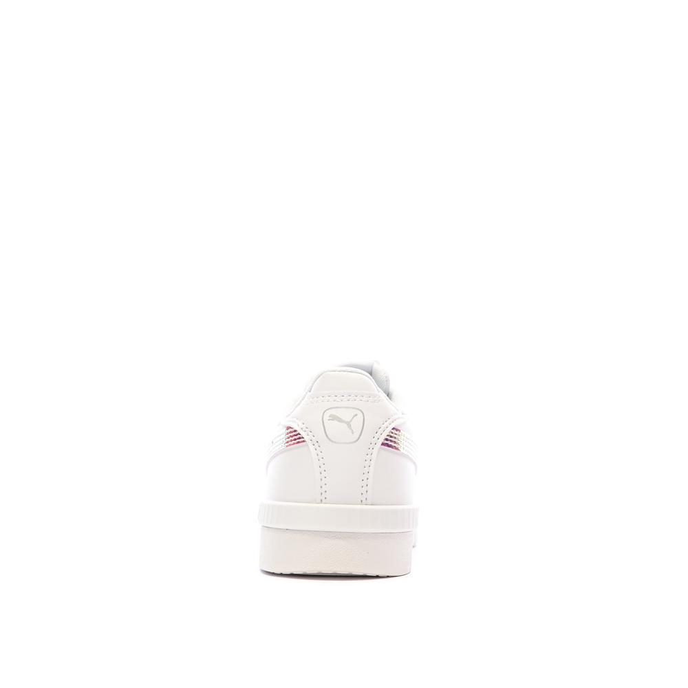 Baskets Blanc/Rose Fille/Femme Puma Jada Holo vue 3