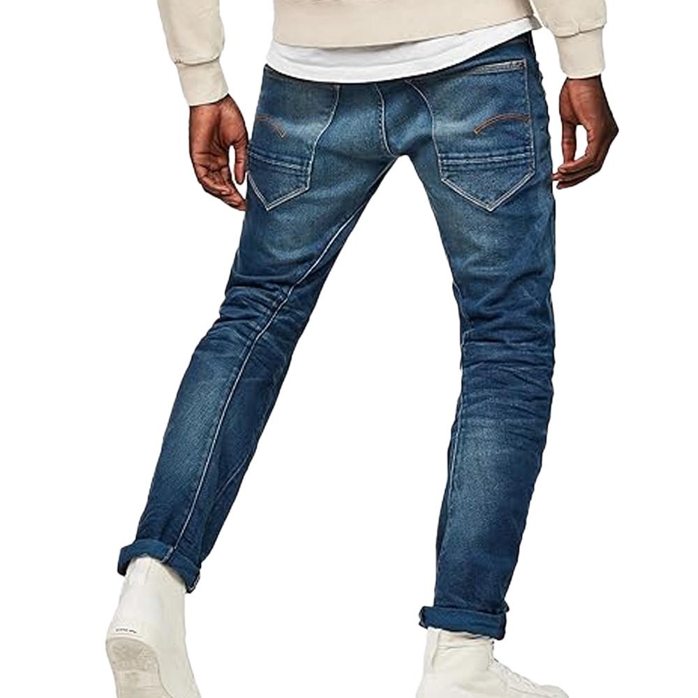 Jean Bleu Délavé Homme G-Star RAW 50783 vue 2