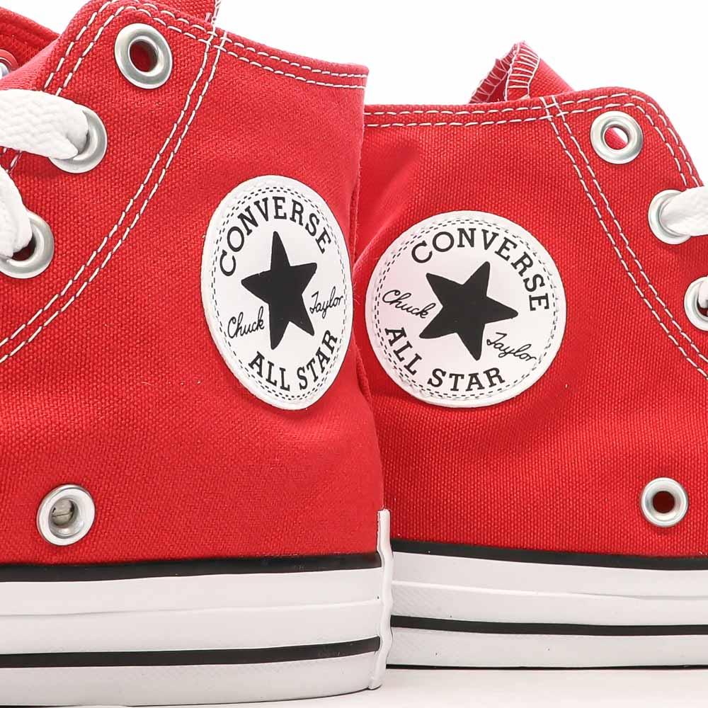 Baskets Rouges Fille/Femme Converse Chuck Taylor All Star Sketch vue 7