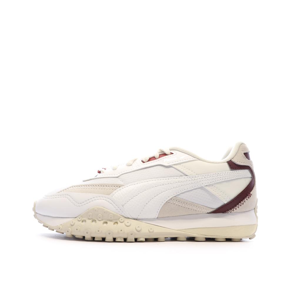 Baskets Beige/Bordeaux Femme Puma Rider Soft pas cher