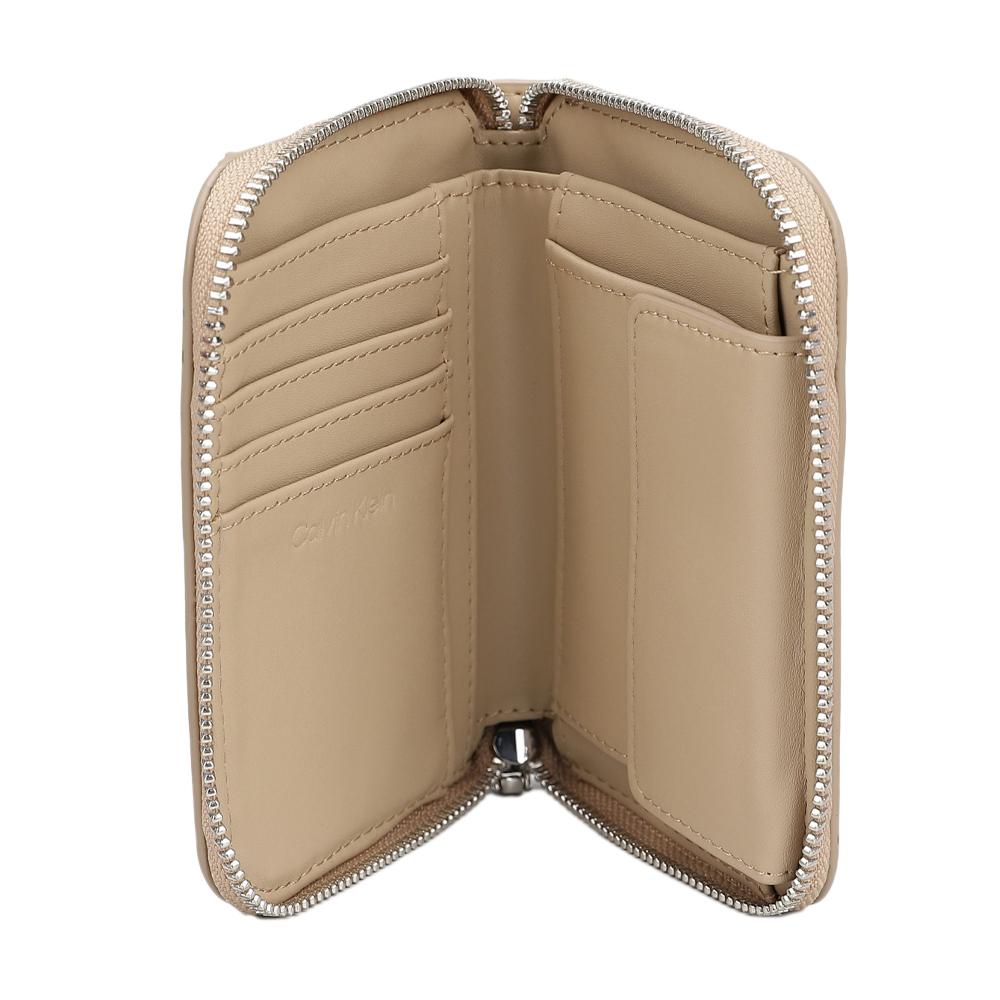 Portefeuille Beige Femme Calvin Klein Jeans Embossed vue 3