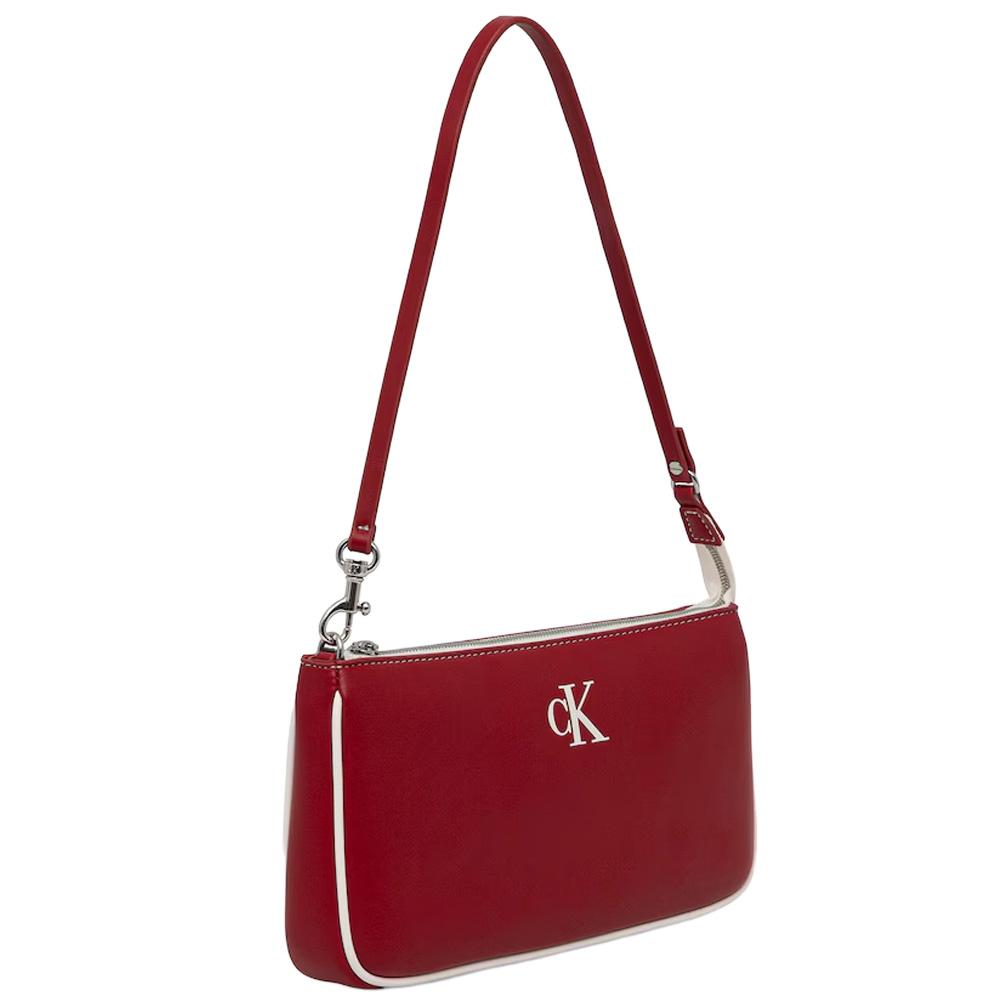 Rote Damenhandtasche Calvin Klein Jeans Contrast Ck Ansicht 2