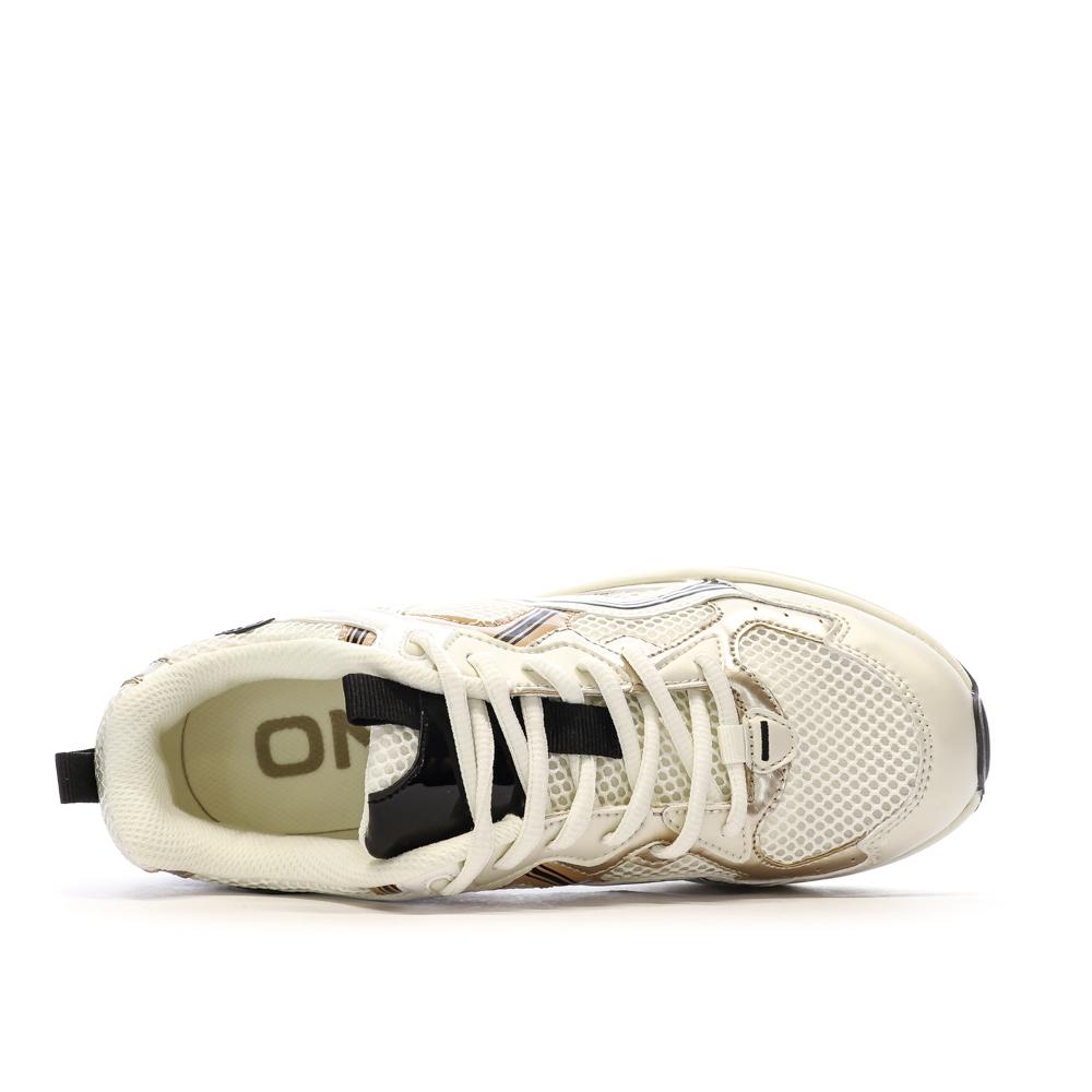 Baskets Beige/Noire Femme Only Soko vue 4