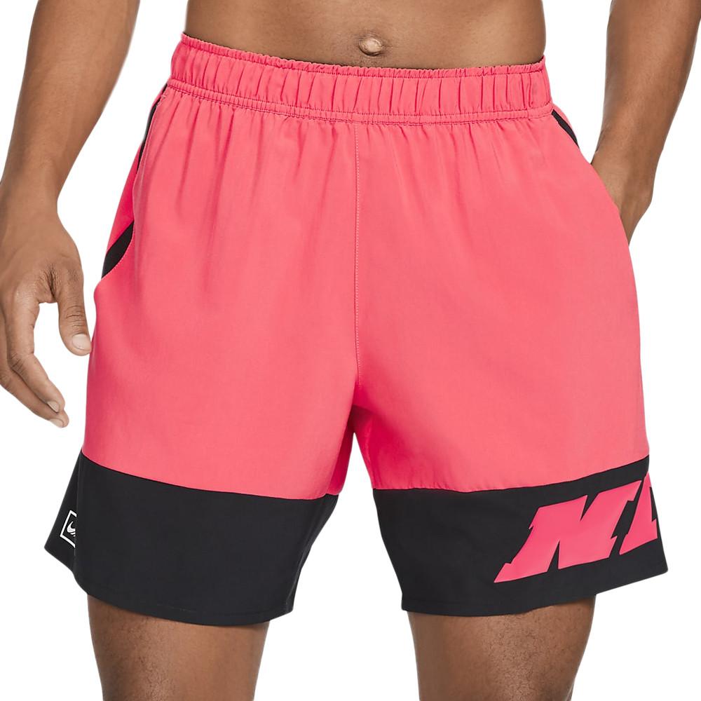 Short Rose/Noir Homme Nike Clash Training pas cher