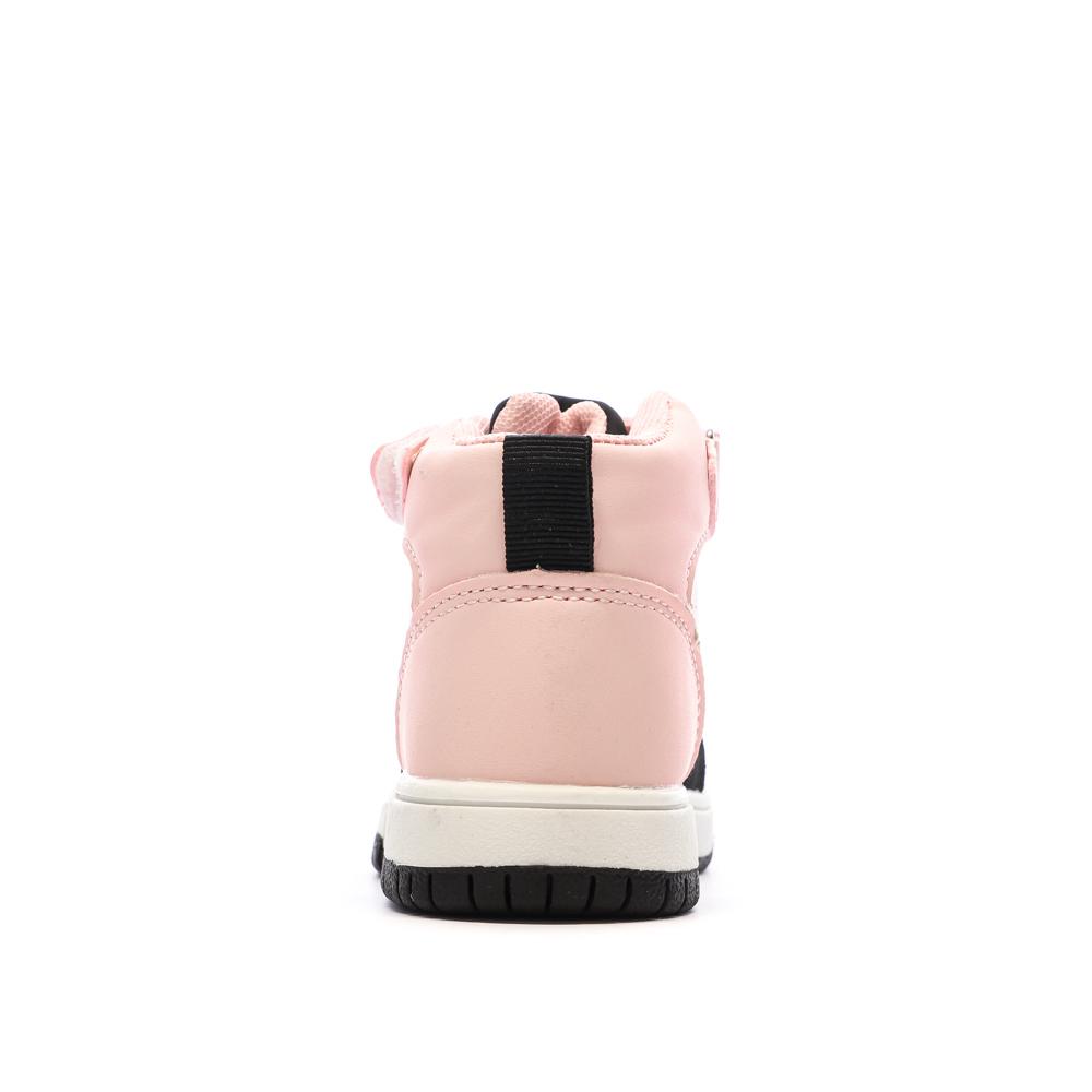 Baskets Rose/Noir Garçon bébé Lotto Ravenne vue 3