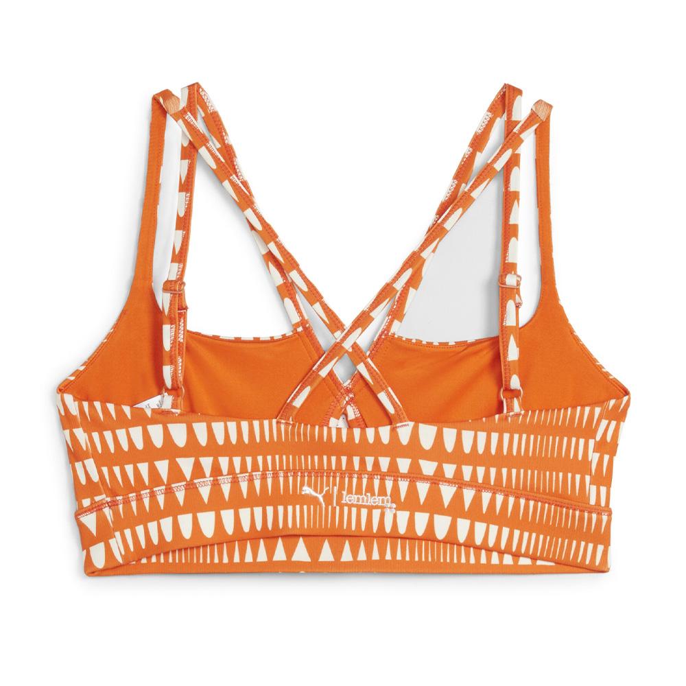 Brassière Orange Femme Puma Lemlem Impact vue 2