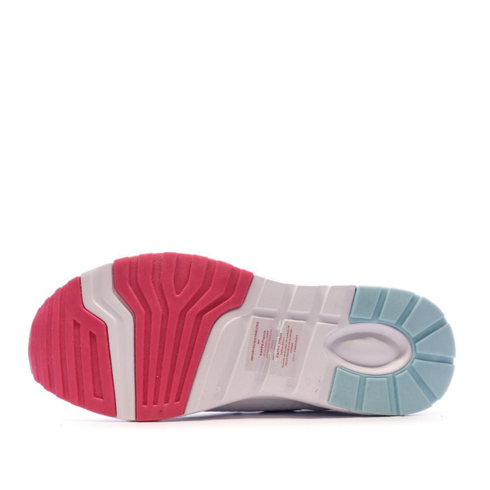 Baskets Blanche/Bleu Fille Kappa San Puerto vue 5