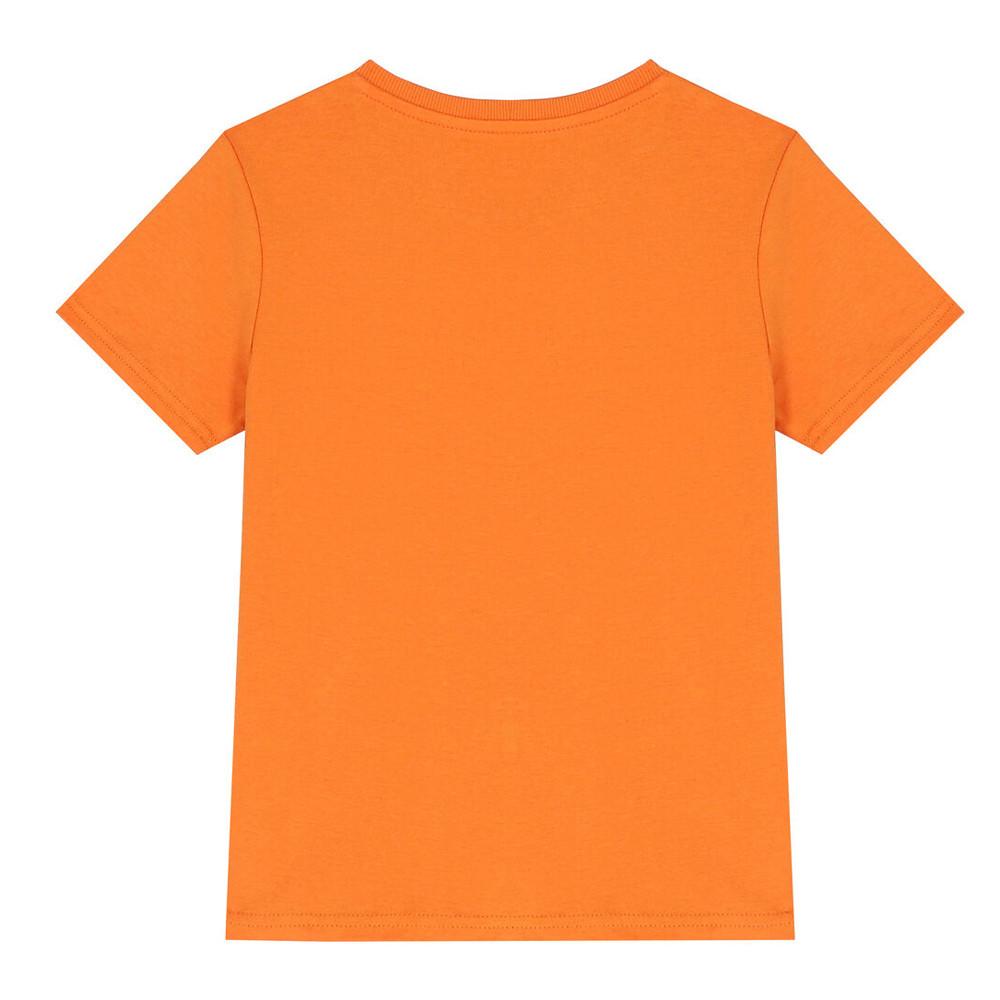 T-shirt Orange Garçon Guess L3GI01 vue 2