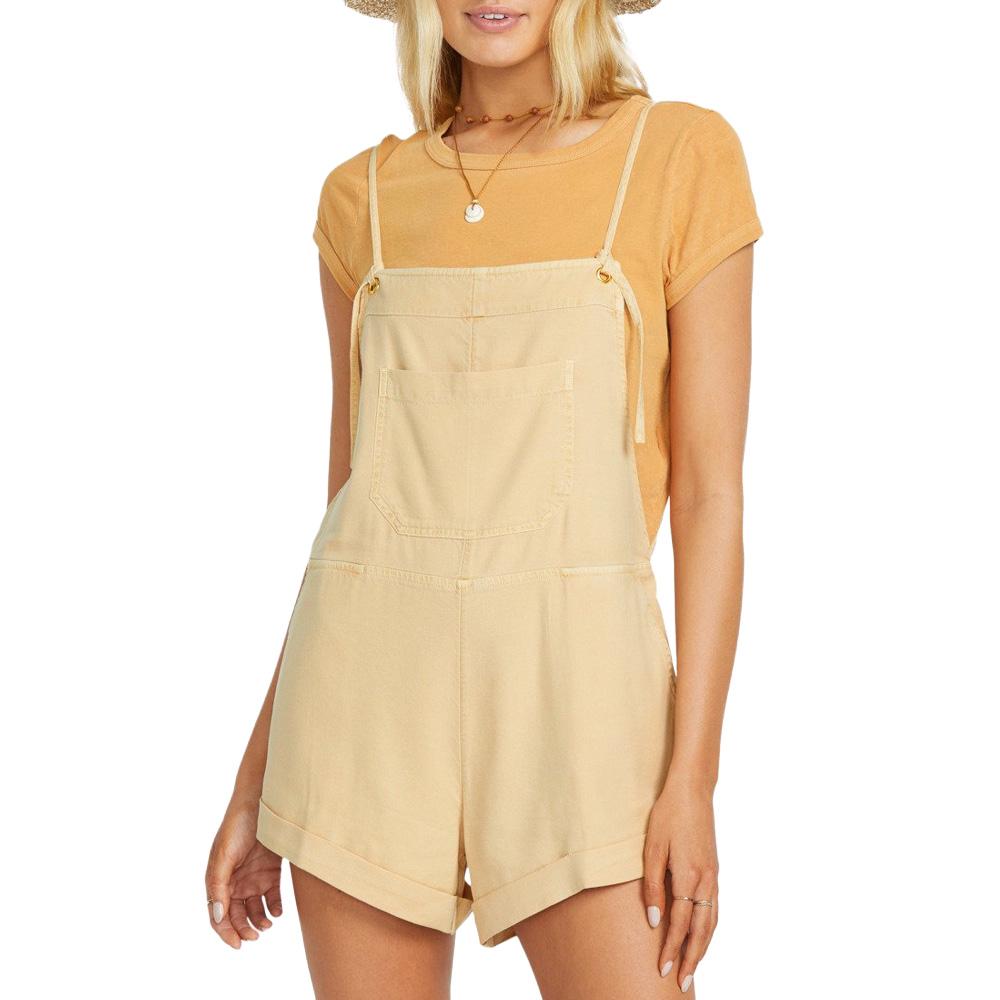 Combishort Beige Femme Billabong Wild Pursuit Overall pas cher