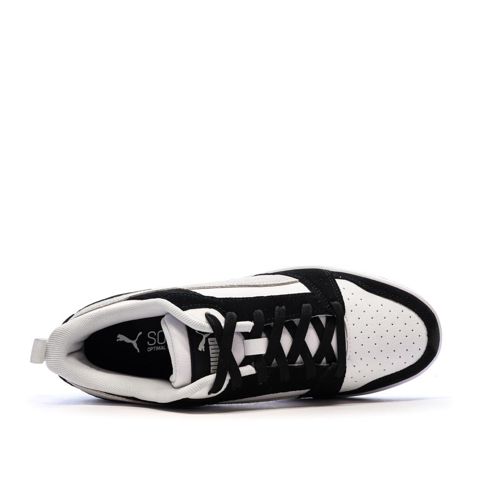 Baskets Blanches/Noires/Grises Femme Puma Caven 2.0 vue 4