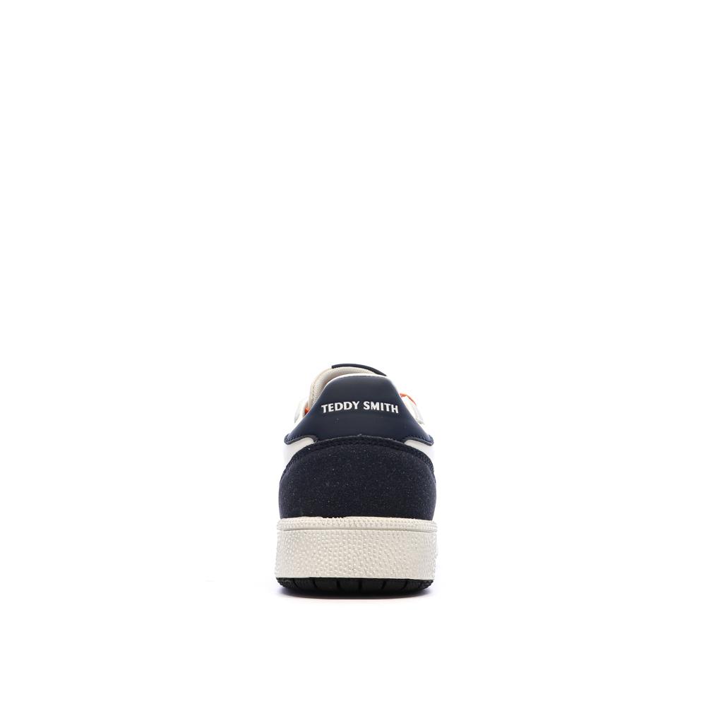 Baskets Blanc/Marine Homme Teddy Smith120597 vue 3