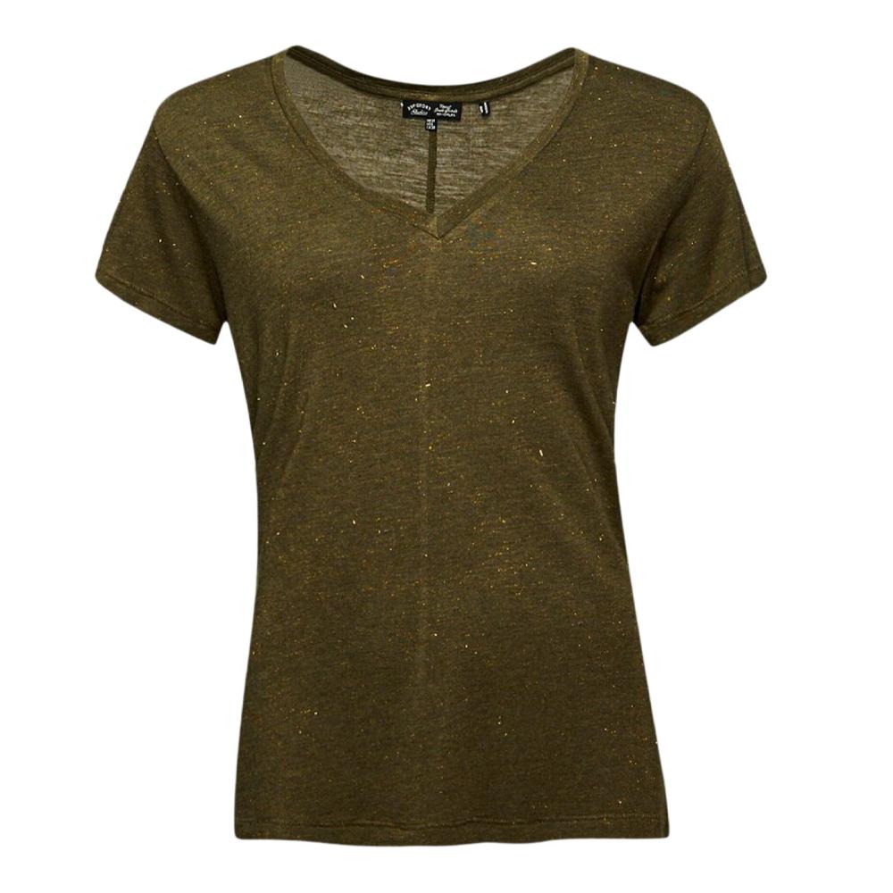 T-shirt Kaki Femme Superdry Studios vue 3