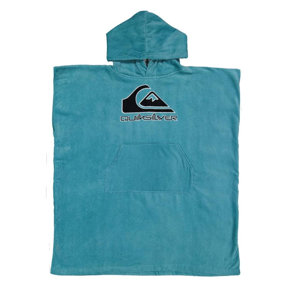 Poncho de surf à capuche Bleu Garçon Quiksilver Hoody Towel pas cher