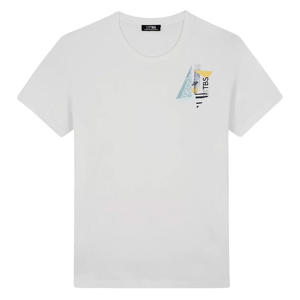 T-Shirt Blanc Homme TBS Arctique Miel pas cher