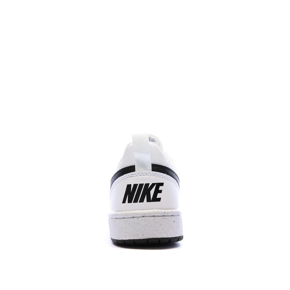 Baskets Blanches Garçon Nike Court Borough Low vue 3