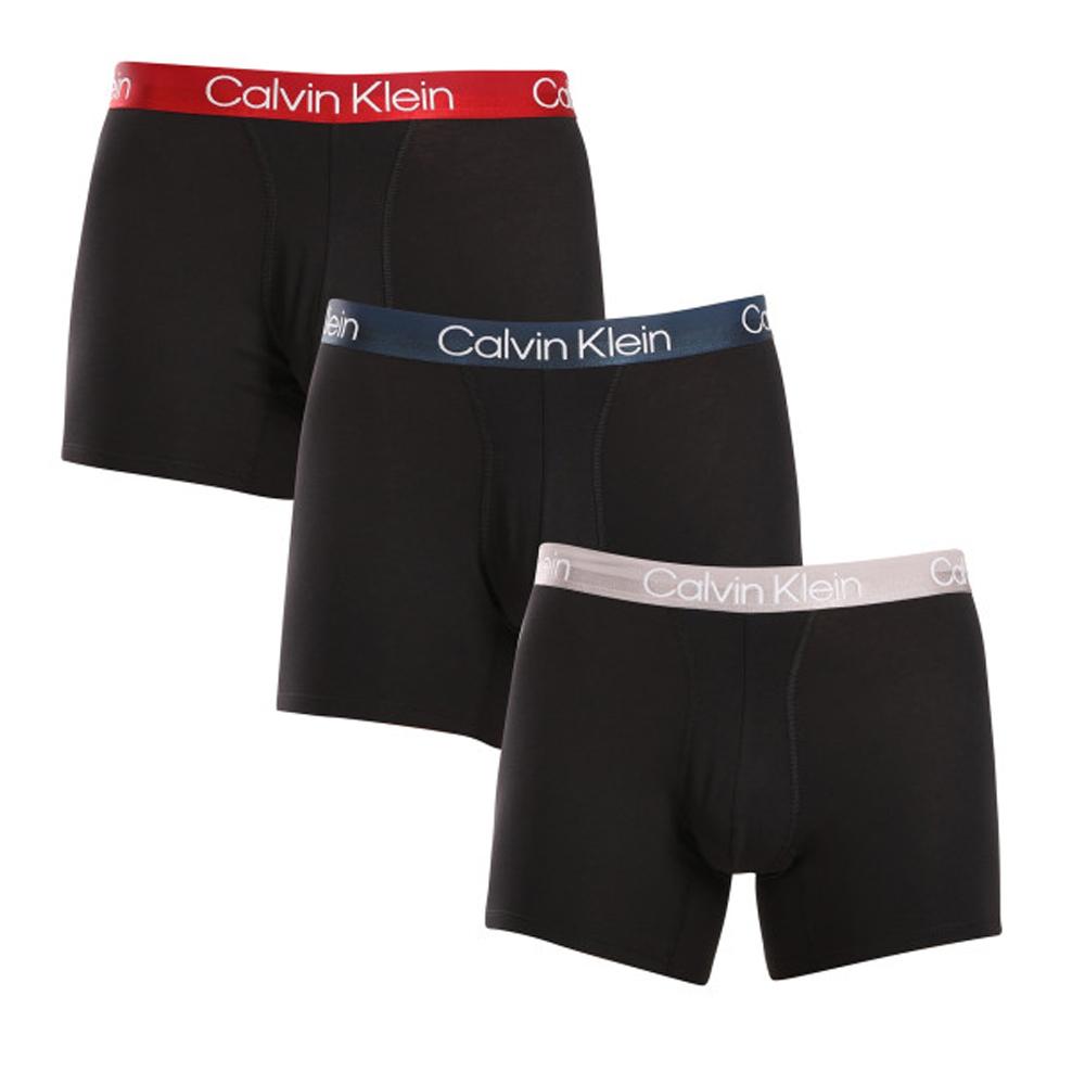 x3 Boxers Noir Homme Calvin Klein Jeans Brief pas cher