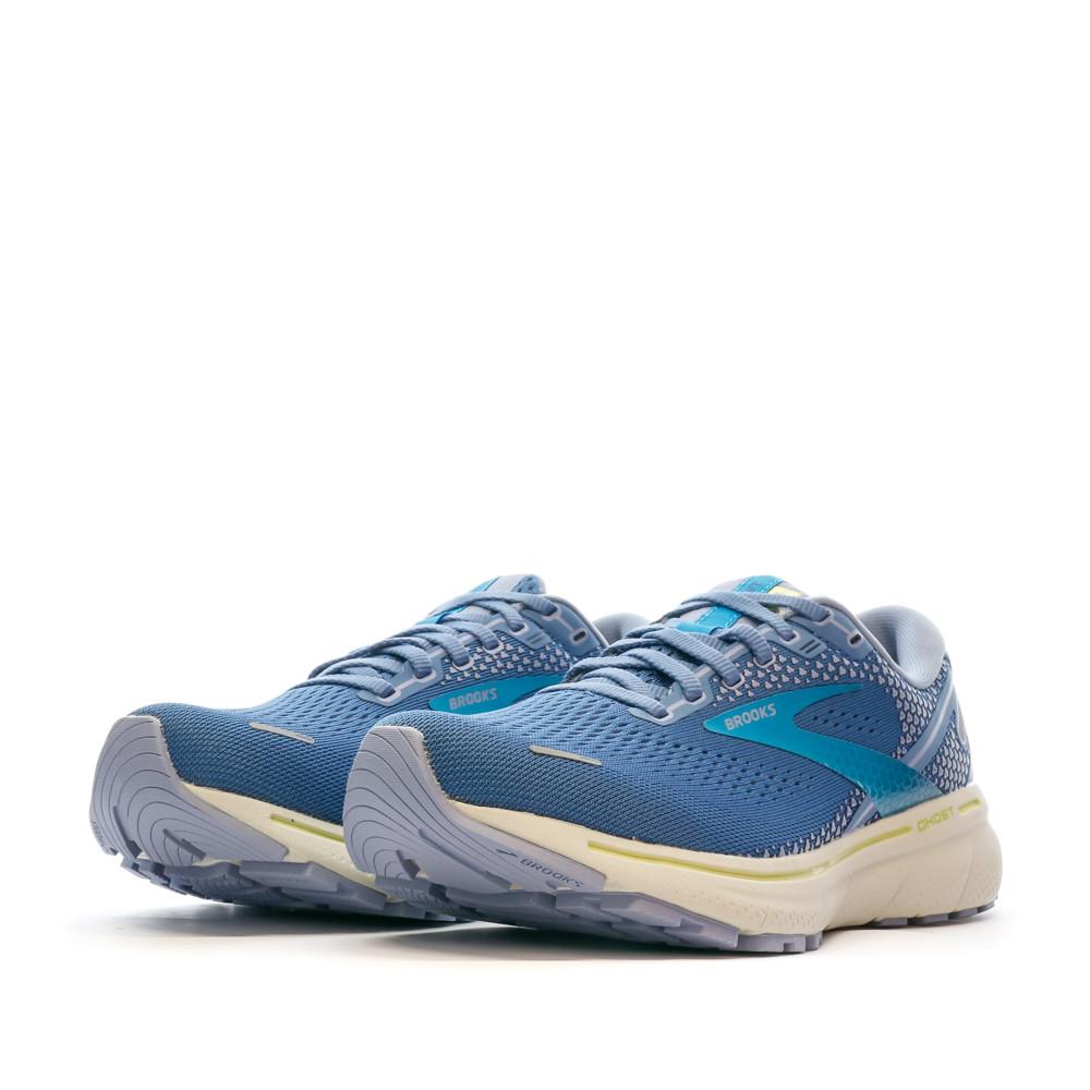 Chaussures de running Bleu Mixte Brooks Ghost 14 vue 6