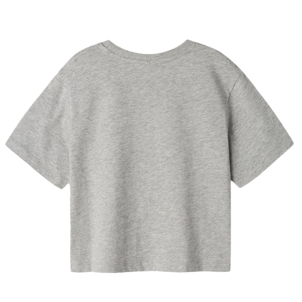 T-shirt Gris Fille Name it Fostinna vue 2
