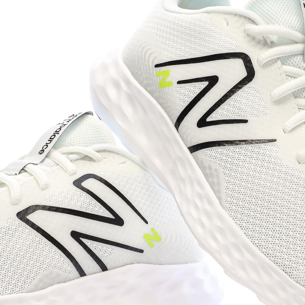 Baskets Blanc/Jaune Homme New Balance vue 7