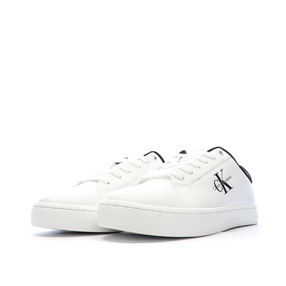 Baskets Blanches Homme Calvin Klein Jeans Classic Cupsole vue 6