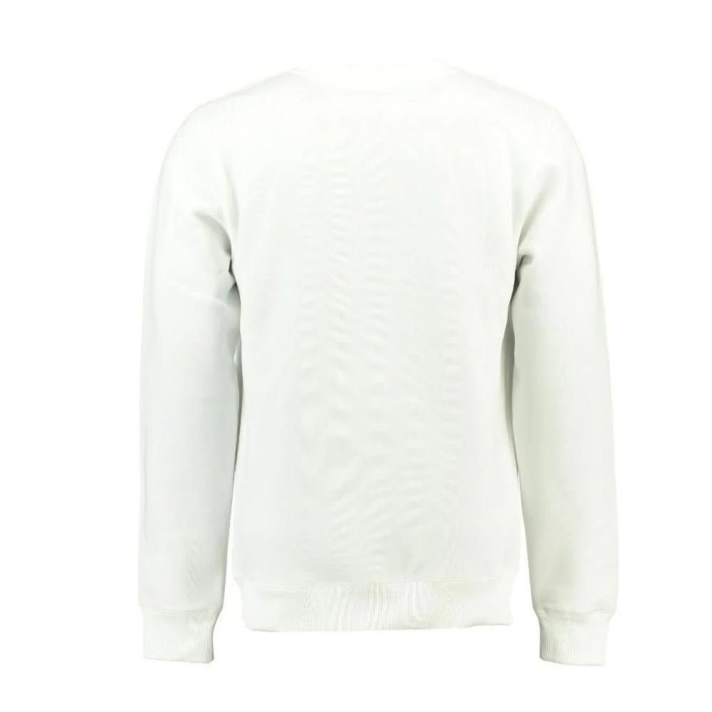 Sweat Blanc Homme Geographical Norway Gantoine vue 2