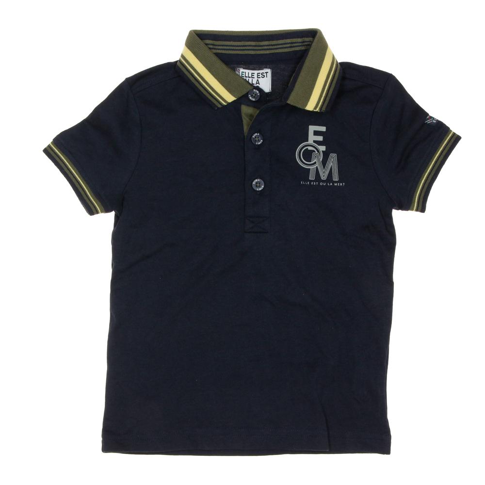 Polo Marine Garçon EOM Bonzai pas cher