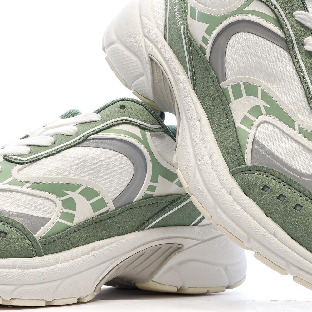 Baskets Blanc/Vert Homme Tommy Hilfiger Archive 25 vue 7