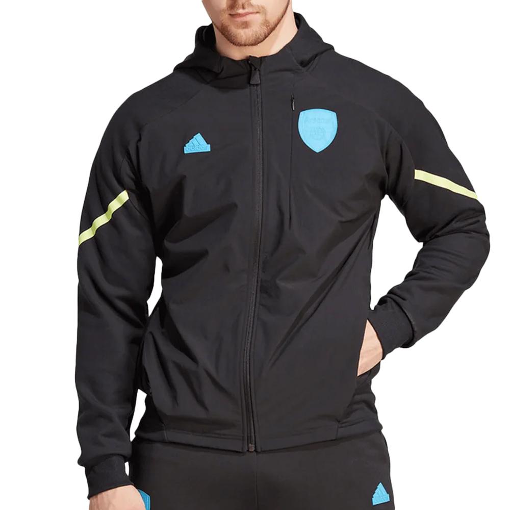 Arsenal Veste Noire Homme Adidas 2023/2024 pas cher