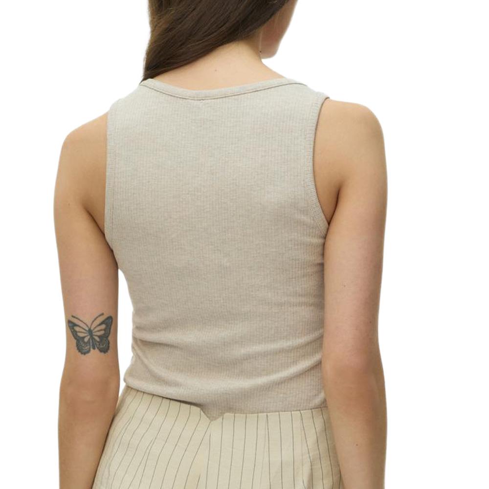 Débardeur Beige Femme Vero Moda Kiki vue 2