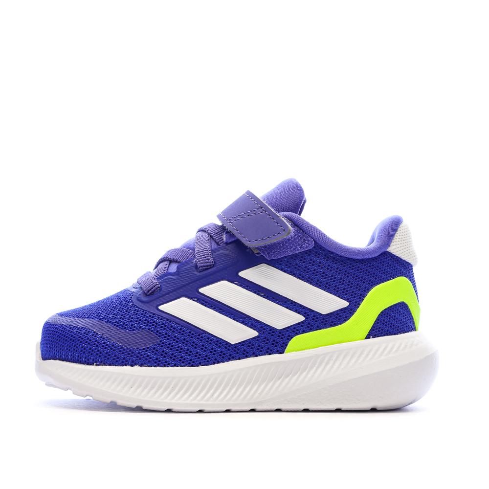 Baskets Bleu Roi Garçon Adidas Runfalcon 5 pas cher