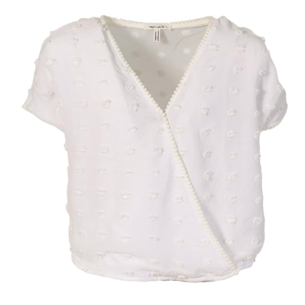 Blouse Blanche Fille Teddy Smith Tayo pas cher