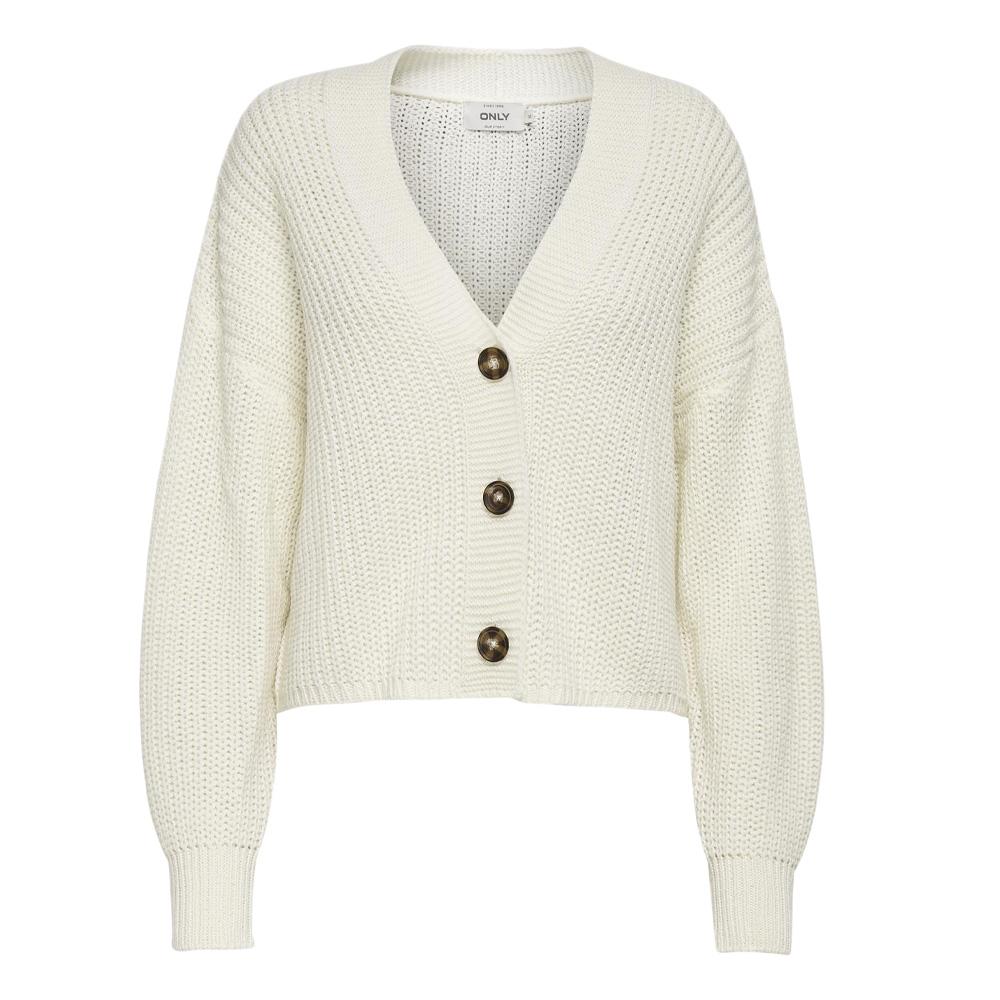 Gilet Ecru Femme Only Carol vue 3