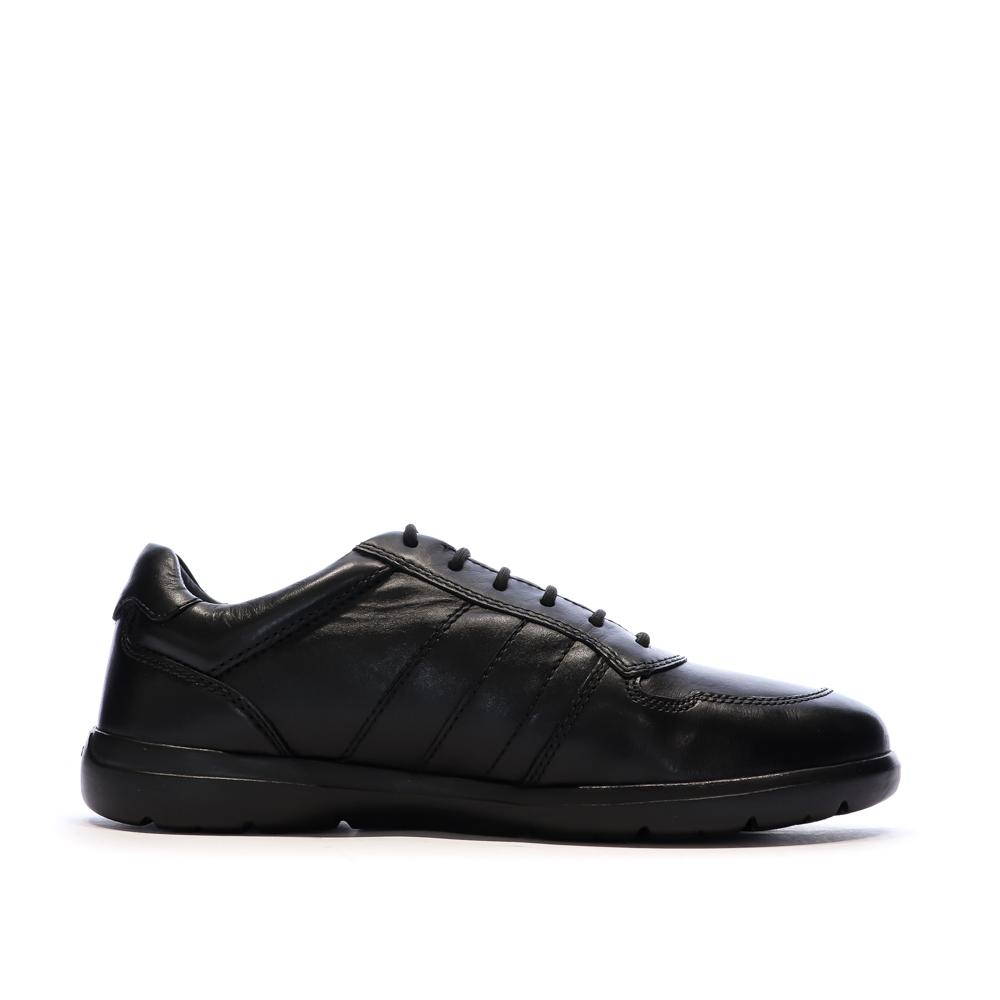 Baskets Noires Homme Geox Leitan vue 2