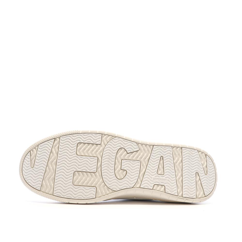 Baskets Blanches Homme Superdry Vintage Vegan vue 5