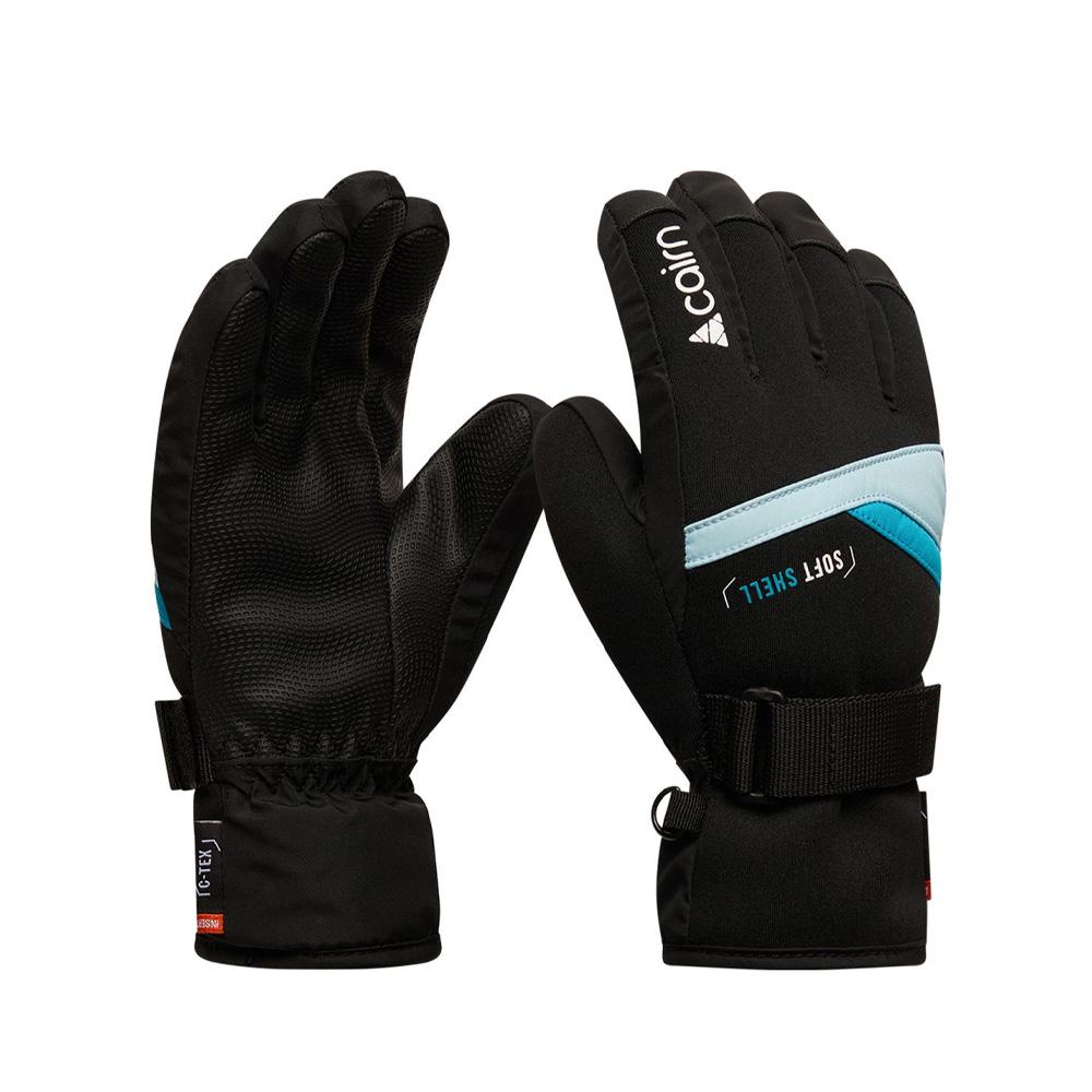 Gants de Ski Noir/Bleu Garçon/Fille Cairn Styl pas cher