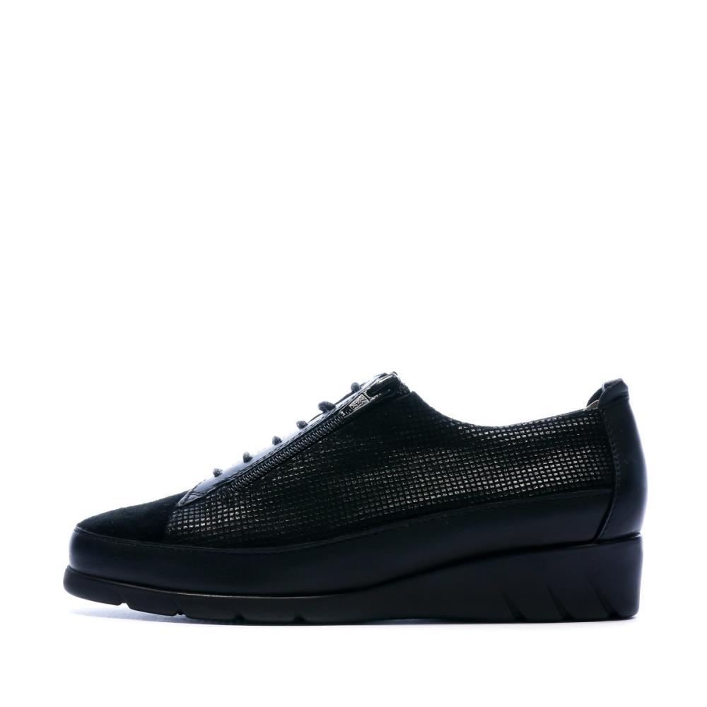 Chaussures de confort Noir Femme Luxat Embassy pas cher