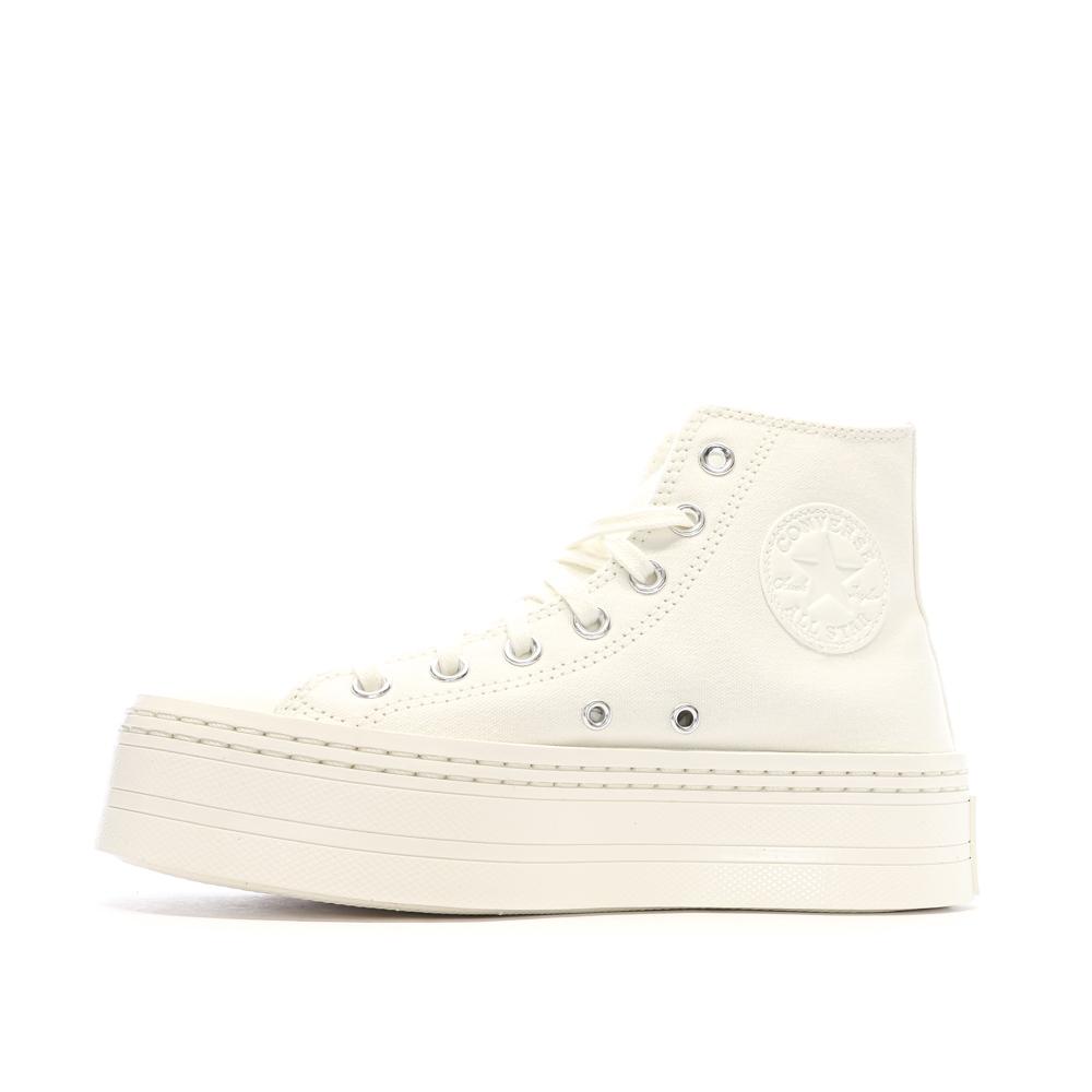 Baskets Blanches Femme Converse All Star Modern pas cher