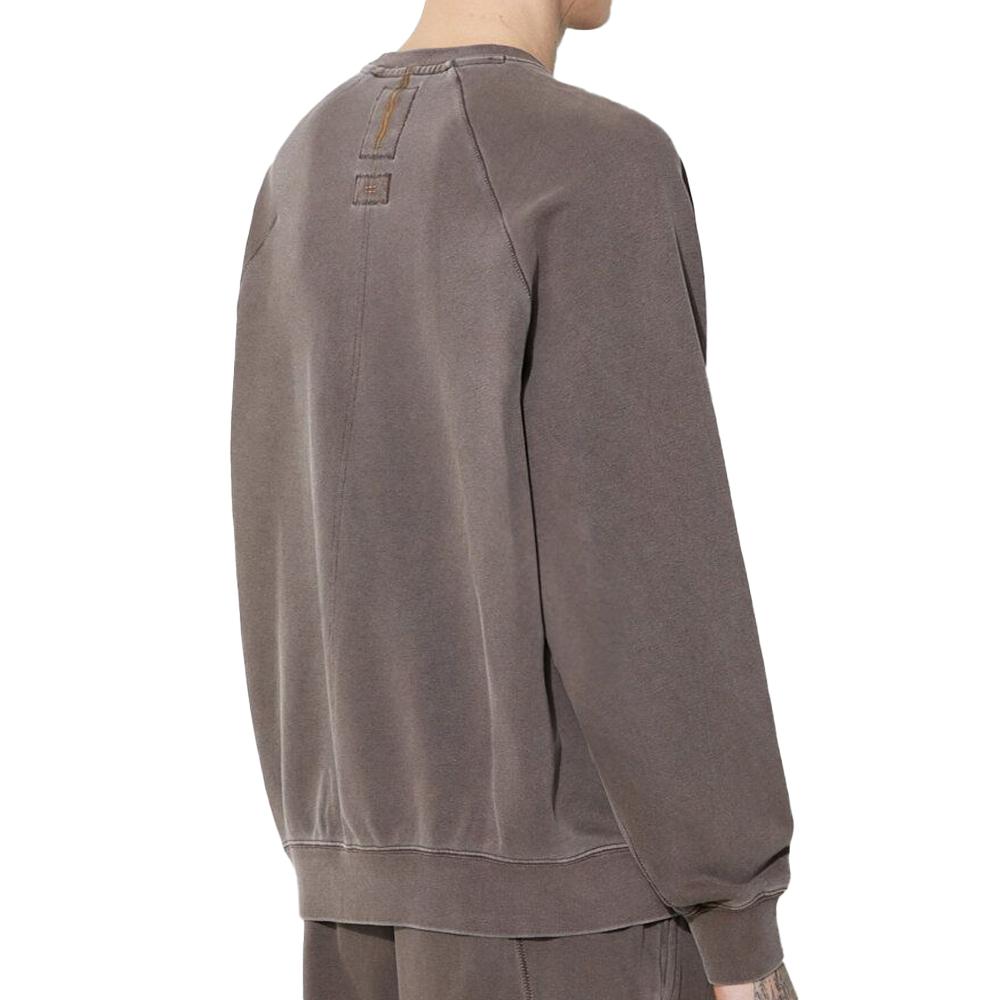 Sweat Marron Homme Converse Charcoal vue 2