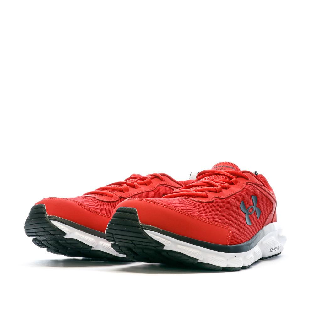 Chaussures de running Rouge/Blanc Homme Under Armour Charged Assert 9 vue 6