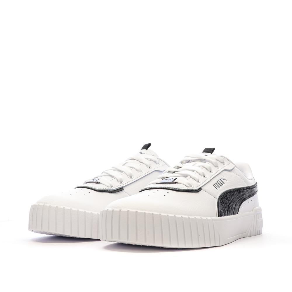 Baskets Blanches/Noires Femme Puma Carina 2.0 vue 6