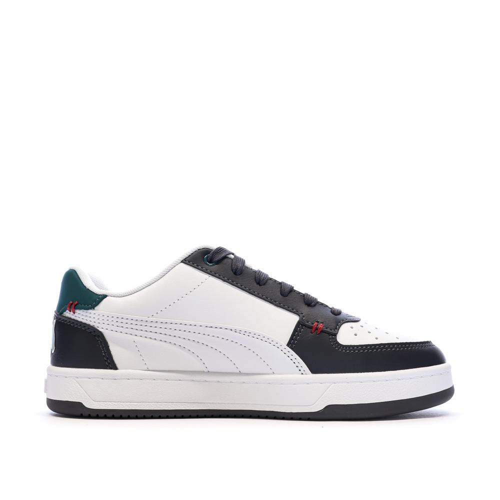 Baskets Gris/Blanc Junior Puma Caven 2.0 Mid 90s vue 2