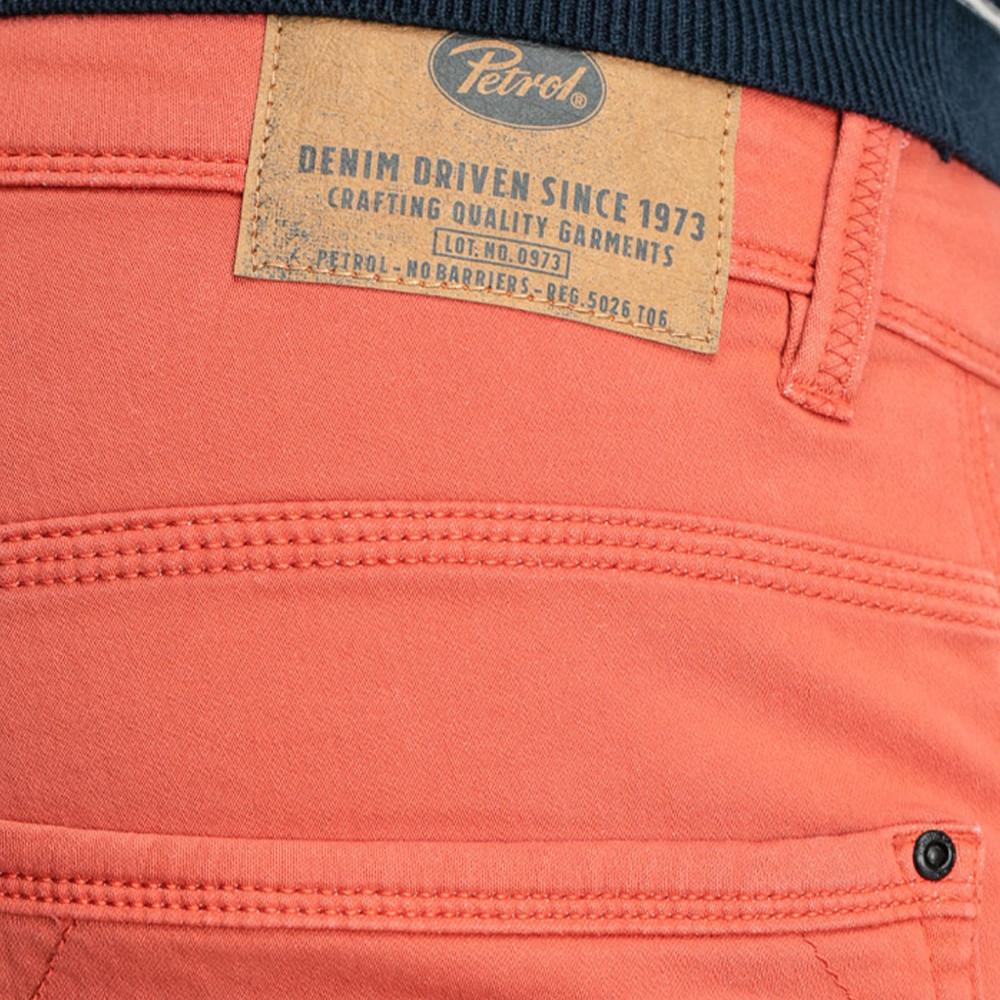 Short Orange Homme Petrol Industries O005 vue 2