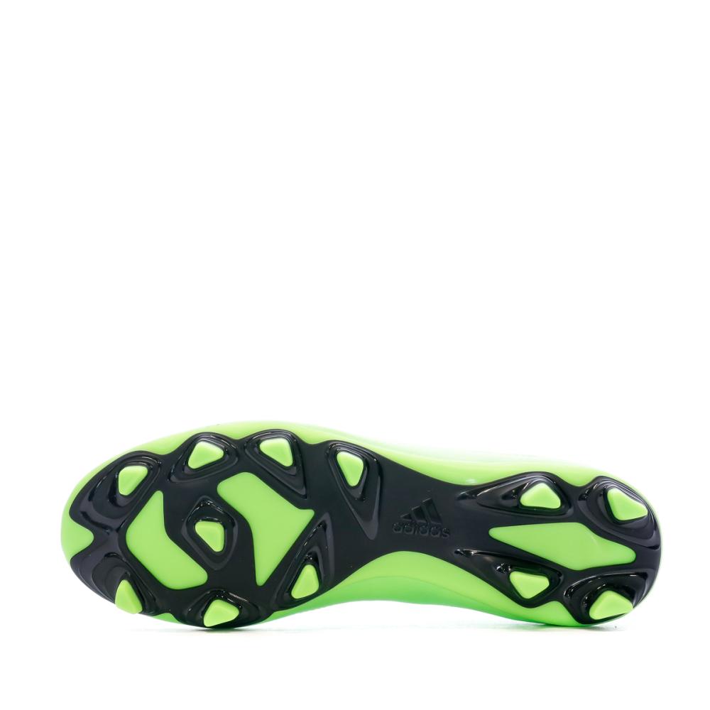 Chaussures de Foot Vertes Junior Adidas X Speedportal.4 FxG vue 5
