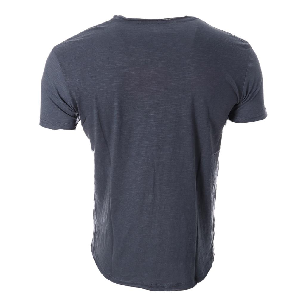 T-shirt Bleu Marine Homme Paname Brothers TAZIO vue 2