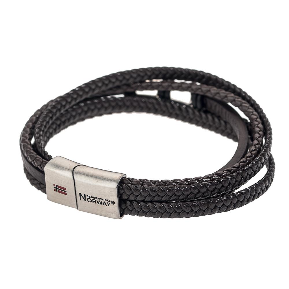 Bracelet Noir Geographical Norway 315119 vue 2