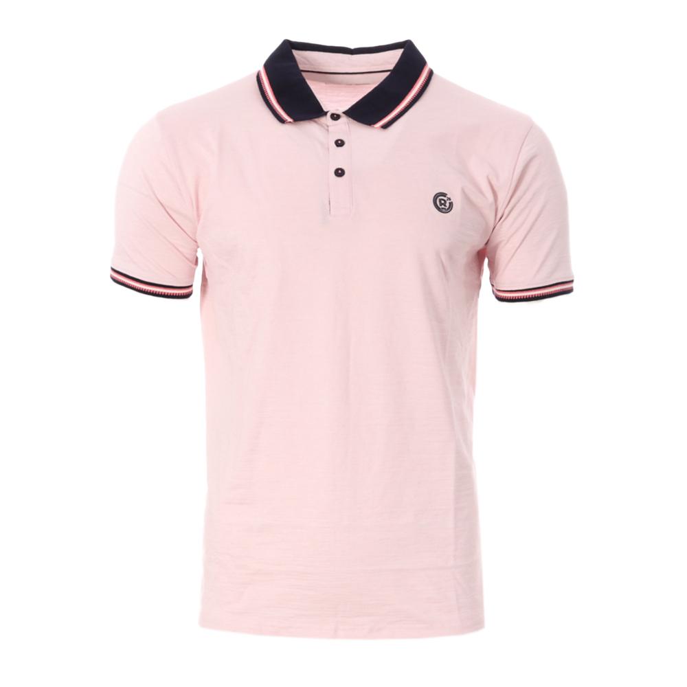 Polo Rose Homme RMS26 91318 pas cher