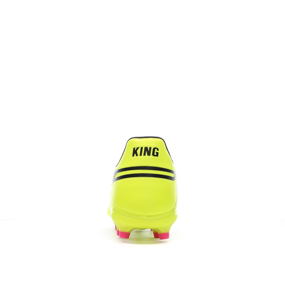 Chaussures de Foot Jaunes Homme Puma King Pro FG/AG vue 3