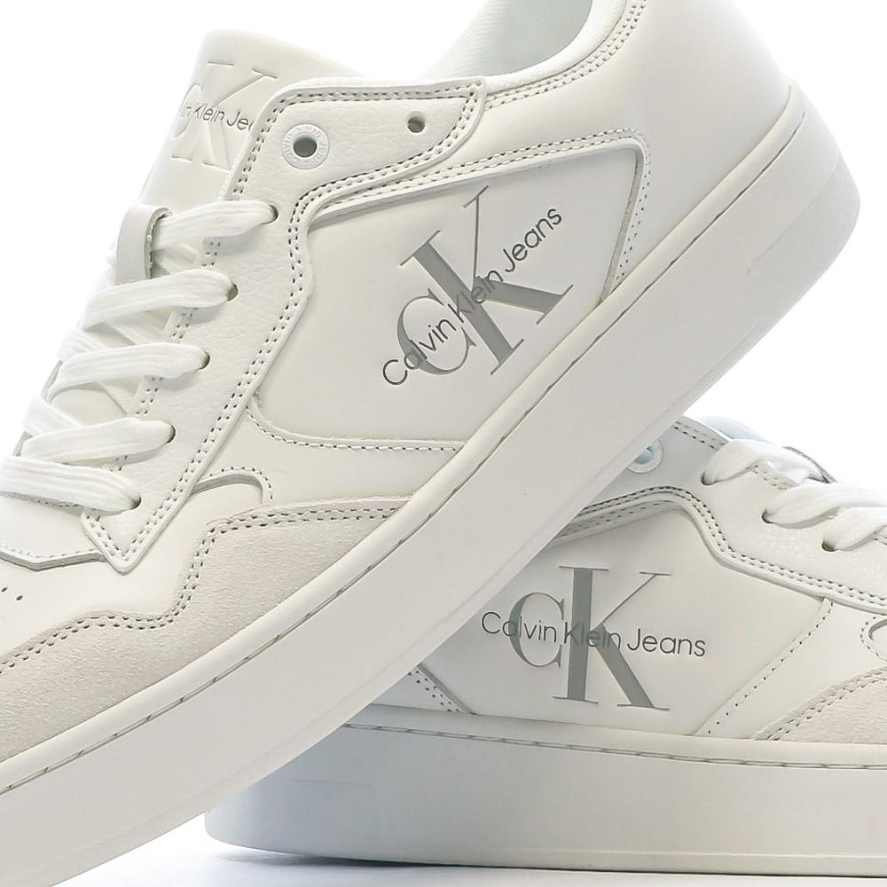 Baskets Blanches Homme Calvin Klein Jeans Cupsole Low vue 7