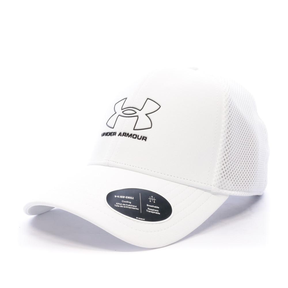 Casquette Blanc Homme Under Armour 1369804 pas cher